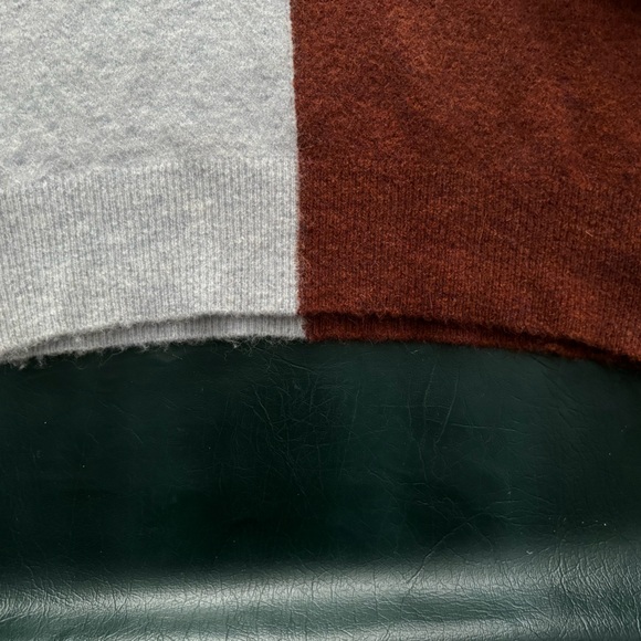 Italian two color sweater, warm and too cute with jeans, excellent condition. - Picture 2 of 5